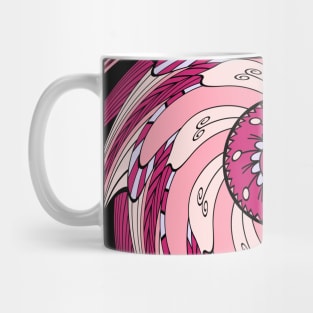 Kaleidoscope of Pink Pastel Mandala Mug